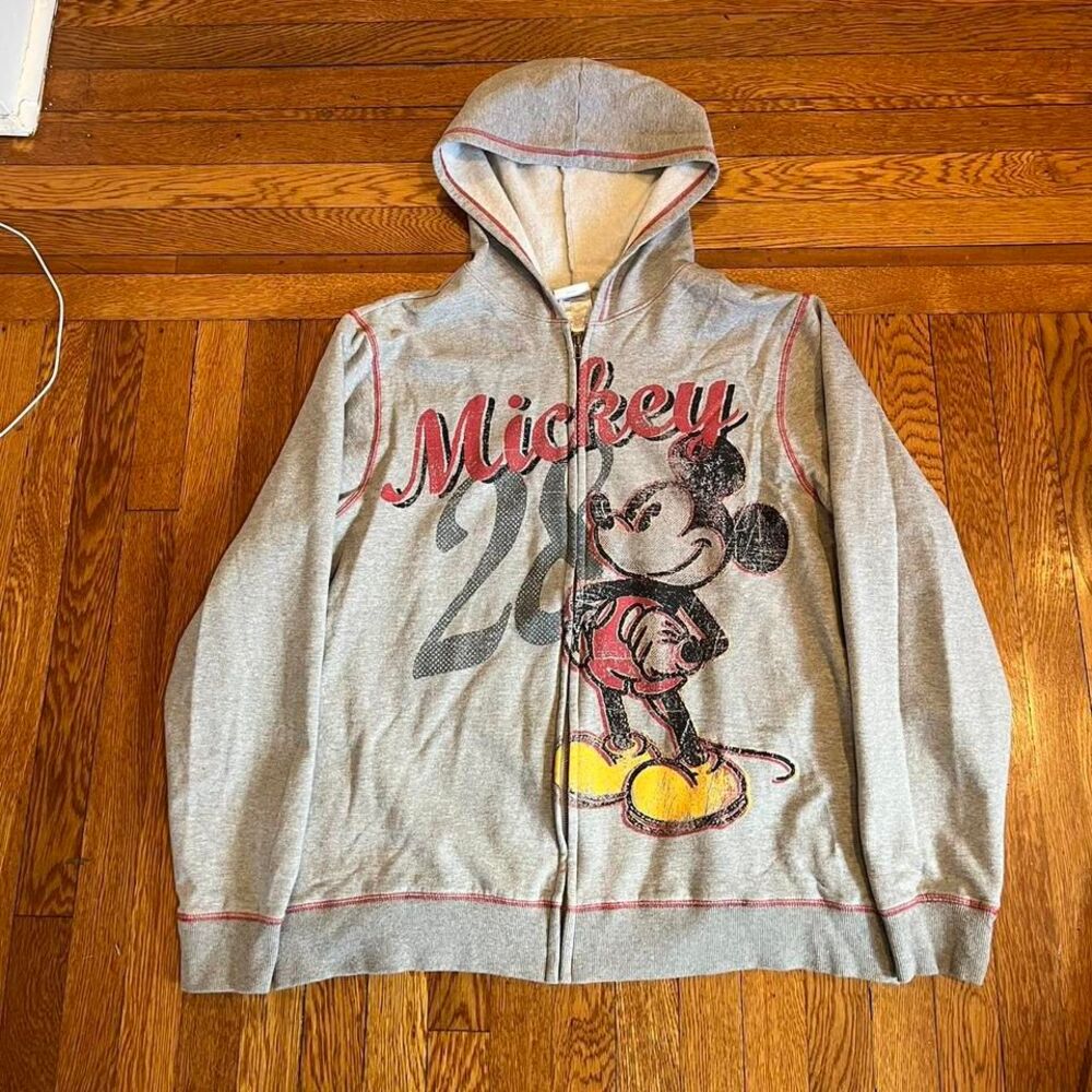 Vintage‎ Mickey Mouse full zip hoodie